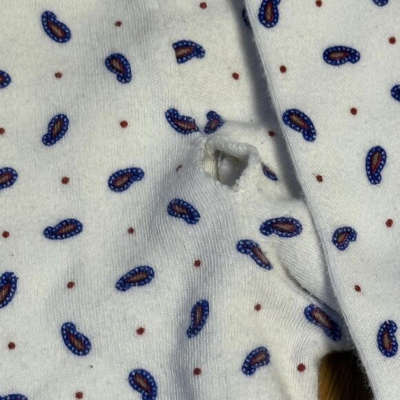 Vintage Kitty Hawk Paisley Turtleneck M (Fits Small) Long Sleeve 90s USA - Picture 2 of 10